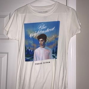 White troye sivan t shirt